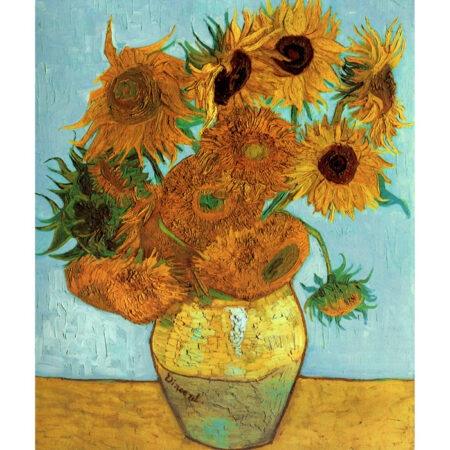 Πόστερ VAN GOGH - SUNFLOWERS TURQUOISE - Posters Sticky 3