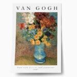 Πόστερ VAN GOGH - VASE WITH DAISIES AND ANEMONES