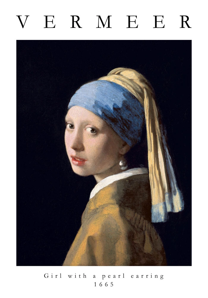 Πόστερ VERMEER - GIRL WITH A PEARL EARRING