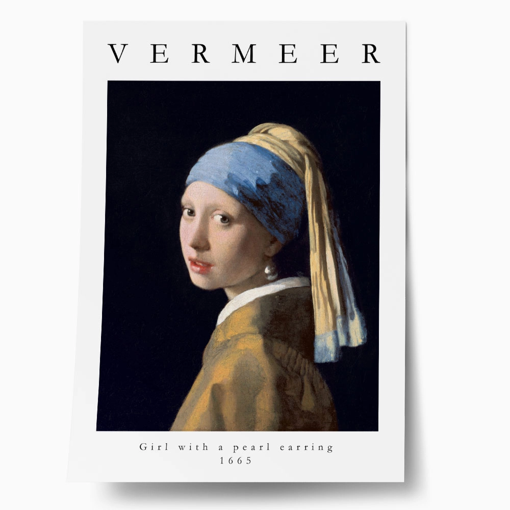 Πόστερ VERMEER - GIRL WITH A PEARL EARRING