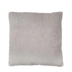 SILVER Z ΔΙΑΚΟΣΜΗΤΙΚΟ ΜΑΞΙΛΑΡΙ 50x50x10 ΥΦΑΣΜΑ ΓΚΡΙ