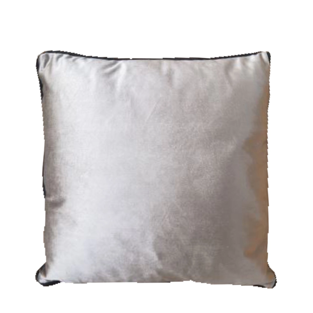 VELLUT ΔΙΑΚΟΣΜΗΤΙΚΟ ΜΑΞΙΛΑΡΙ 45x45 ΥΦΑΣΜΑ ΓΚΡΙ POLYESTER