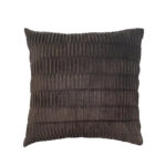 RELIEF ΔΙΑΚΟΣΜΗΤΙΚΟ ΜΑΞΙΛΑΡΙ 45x45 ΥΦΑΣΜΑ ΚΑΦΕ POLYESTER