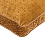 SUNDIAL A ΔΙΑΚΟΣΜΗΤΙΚΟ ΜΑΞΙΛΑΡΙ 50x50 ΒΑΜΒΑΚΙ CARAMEL ΒΕΛΟΥΔΟ