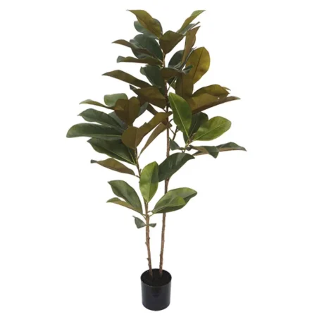 ΤΕΧΝΗΤΟ ΔΕΝΤΡΟ ΜΑΝΩΛΙΑ REAL TOUCH ΣΕ ΓΛΑΣΤΡΑ - ΥΨΟΣ 120cm - Τεχνητα Ανθισμένα Δεντρα Sticky 1