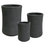 ΚΑΣΠΩ FIBER CLAY ΣΕΤ/3 ΑΝΘΡΑΚΙ ΚΑΜΠΥΛΗ