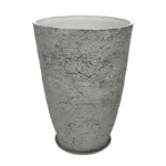 STONE POLYRESIN ΚΑΣΠΩ ΜΕ ΠΙΑΤΟ ΓΚΡΙ ΦΘΑΡΜΕΝΟΣ ΒΡΑΧΟΣ ΜΕΓΑΛΟ - Φ51x71cm