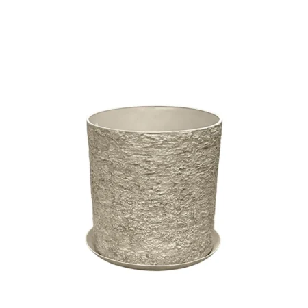 STONE POLYRESIN ΚΑΣΠΩ ΜΕ ΠΙΑΤΟ ΜΠΕΖ ΠΑΛΑΙΩΜΕΝΟ ΦΙΛΝΤΙΣΙ ΜΕΣΑΙΟ - Φ35x36cm - Κασπω