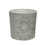 STONE POLYRESIN ΚΑΣΠΩ ΓΚΡΙ ΦΘΑΡΜΕΝΟΣ ΒΡΑΧΟΣ ΜΕΓΑΛΟ - Φ43x43cm