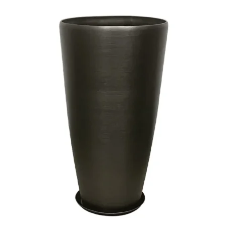 STONE POLYRESIN ΚΑΣΠΩ ΜΕ ΠΙΑΤΟ ΓΚΡΙ ΟΨΙΔΙΑΝΟY ΜΕΓΑΛΟ - Φ40x75.5cm - Κασπω