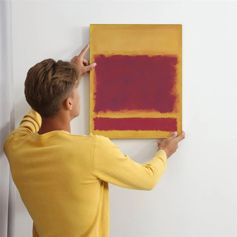 Πινακας σε καμβά ROTHKO - RED ORANGE