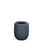 ΚΑΣΠΩ FIBERCLAY ΣΚ.ΓΚΡΙ ΣΤΡΟΓΓΥΛΟ-ΓΡΑΜΜΩΣΕΙΣ ΚΑΘΕΤΕΣ ΜΙΚΡΟ - Φ23x28cm