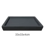 ΠΙΑΤΟ FIBER CLAY ΑΝΘΡΑΚΙ ΓΡΑΝΙΤΗ ΤΕΤΡΑΓΩΝΟ ΓΙΑ ΚΑΣΠΩ - 33x33x4cm