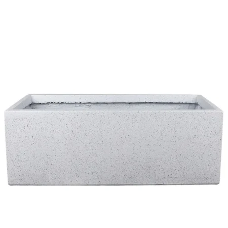 ΖΑΡΝΤΙΝΙΕΡΑ FIBERCLAY 2XLARGE ΛΕΥΚΟ ΓΡΑΝΙΤΗ ΟΡΘΟΓΩΝΙΟ - 100x42x40cm - Κασπω