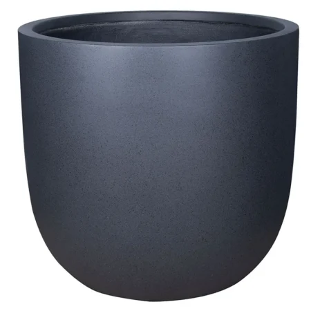 ΚΑΣΠΩ FIBERCLAY 6XLARGE ΜΑΥΡΟ ΣΤΡΟΓΓΥΛΟ - Φ110.5x110.5cm - Κασπω