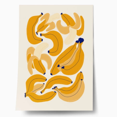 Πόστερ ABSTRACT BANANAS - Food & Drink Sticky 1