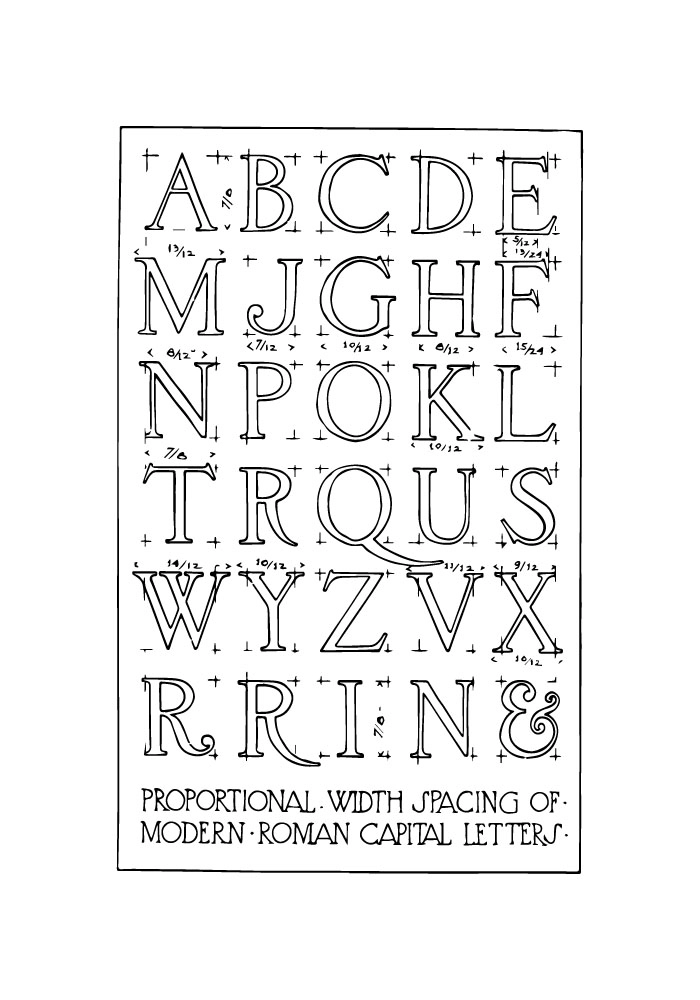 Πόστερ ABSTRACT BLACK AND WHITE CAPITAL LETTERS