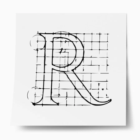 Πόστερ ABSTRACT BLACK AND WHITE TYPOGRAPHY - Φρασεις - Κείμενο Sticky 1