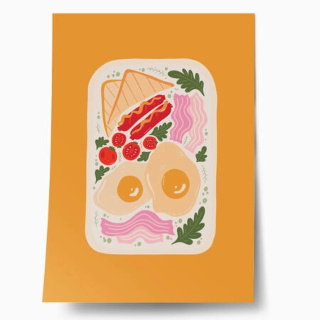 Πόστερ ABSTRACT BREAKFAST 2 - Food & Drink Sticky 1