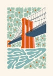 Πόστερ ABSTRACT BROOKLYN BRIDGE