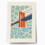 Πόστερ ABSTRACT BROOKLYN BRIDGE