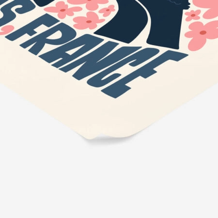 Πόστερ ABSTRACT EIFFEL TOWER - Πολεις - Χαρτες Sticky 2