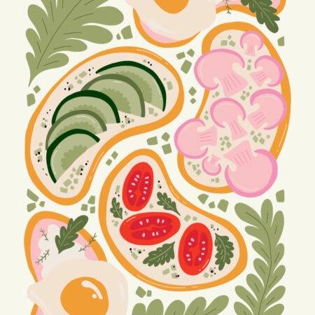 Πόστερ ABSTRACT MEAL - Food & Drink Sticky 3