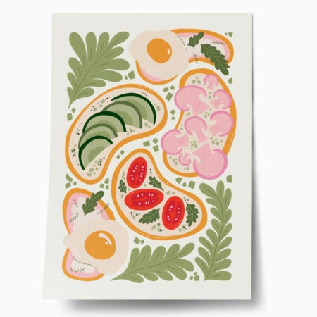 Πόστερ ABSTRACT MEAL - Food & Drink Sticky 1