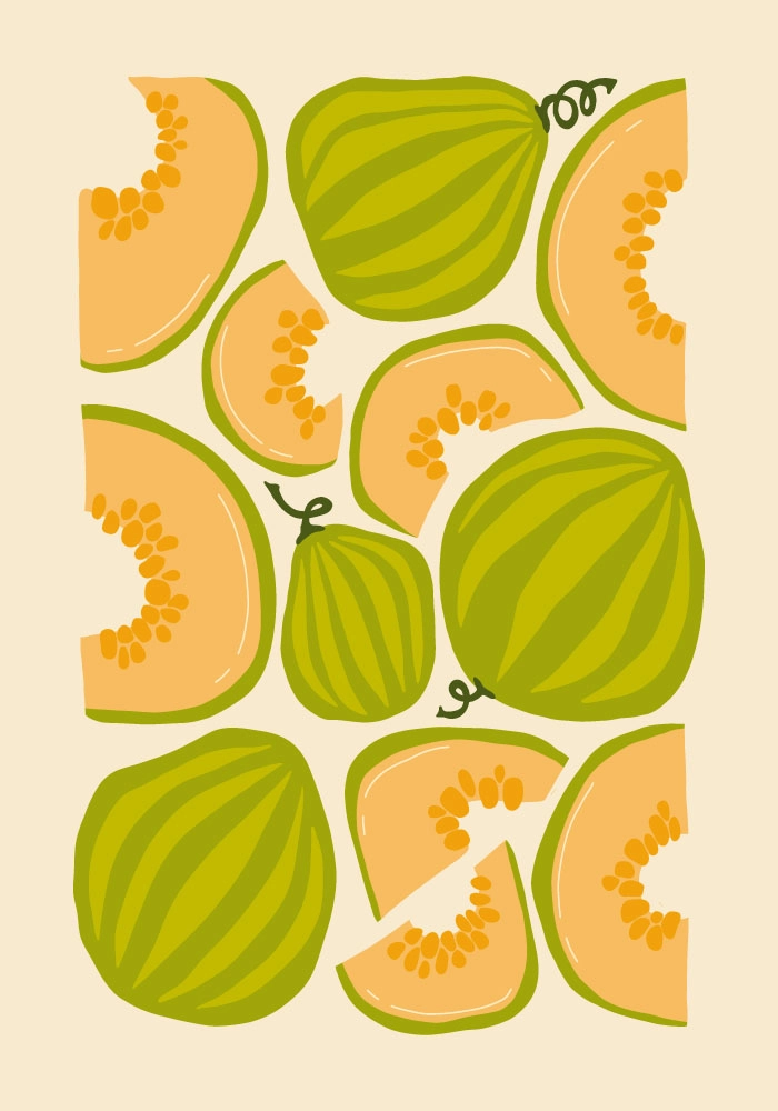 Πόστερ ABSTRACT MELONS