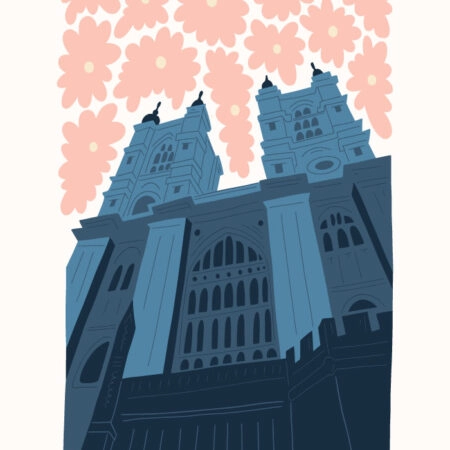Πόστερ ABSTRACT NOTRE DAME - Πολεις - Χαρτες Sticky 3
