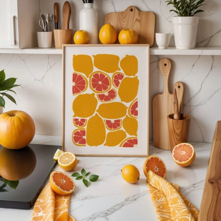 Πόστερ ABSTRACT ORANGES