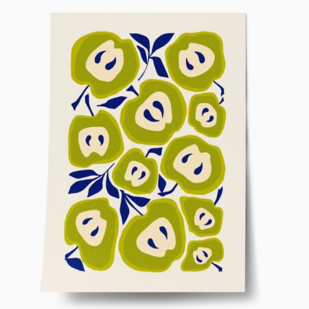 Πόστερ ABSTRACT APPLES - Food & Drink Sticky 1