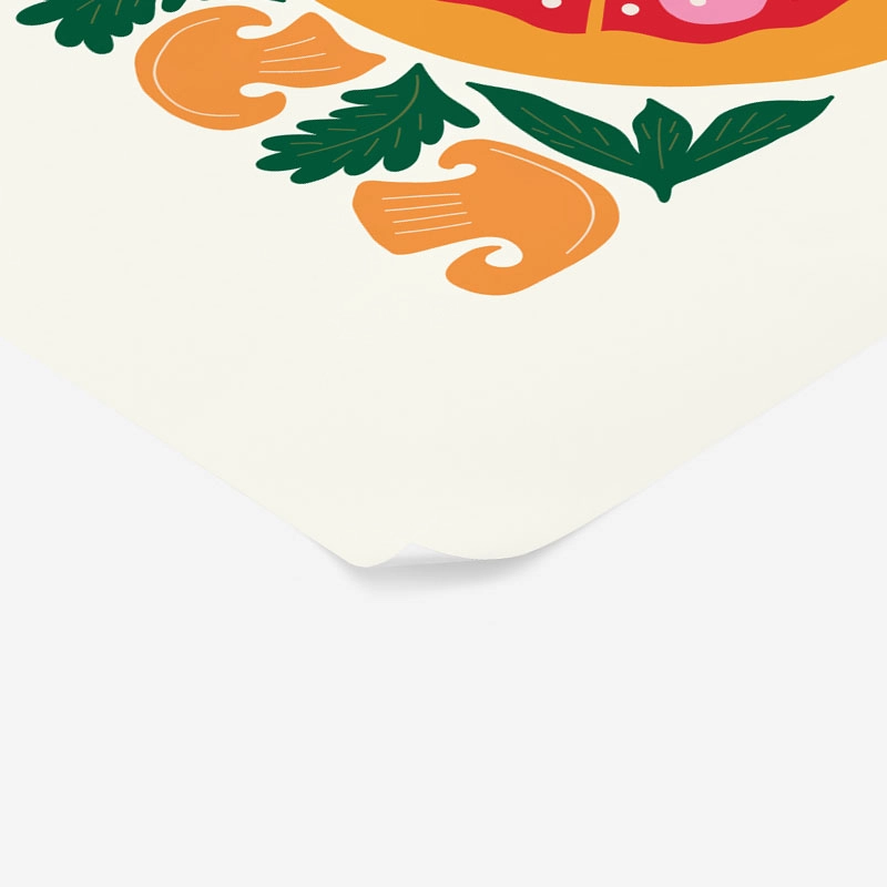 Πόστερ ABSTRACT PIZZA