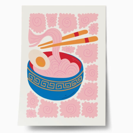 Πόστερ ABSTRACT RAMEN - Food & Drink Sticky 1