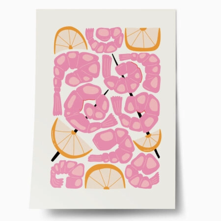 Πόστερ ABSTRACT STEAK - Food & Drink Sticky 1