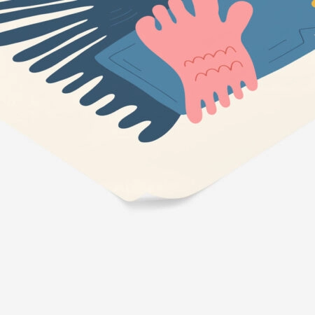 Πόστερ ABSTRACT STATUE OF LIBERTY - Πολεις - Χαρτες Sticky 2