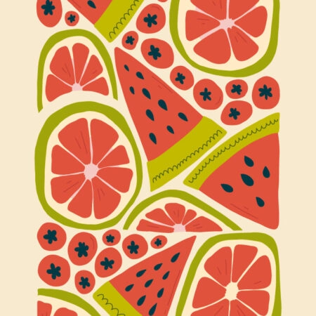 Πόστερ ABSTRACT WATERMELON - Food & Drink Sticky 3