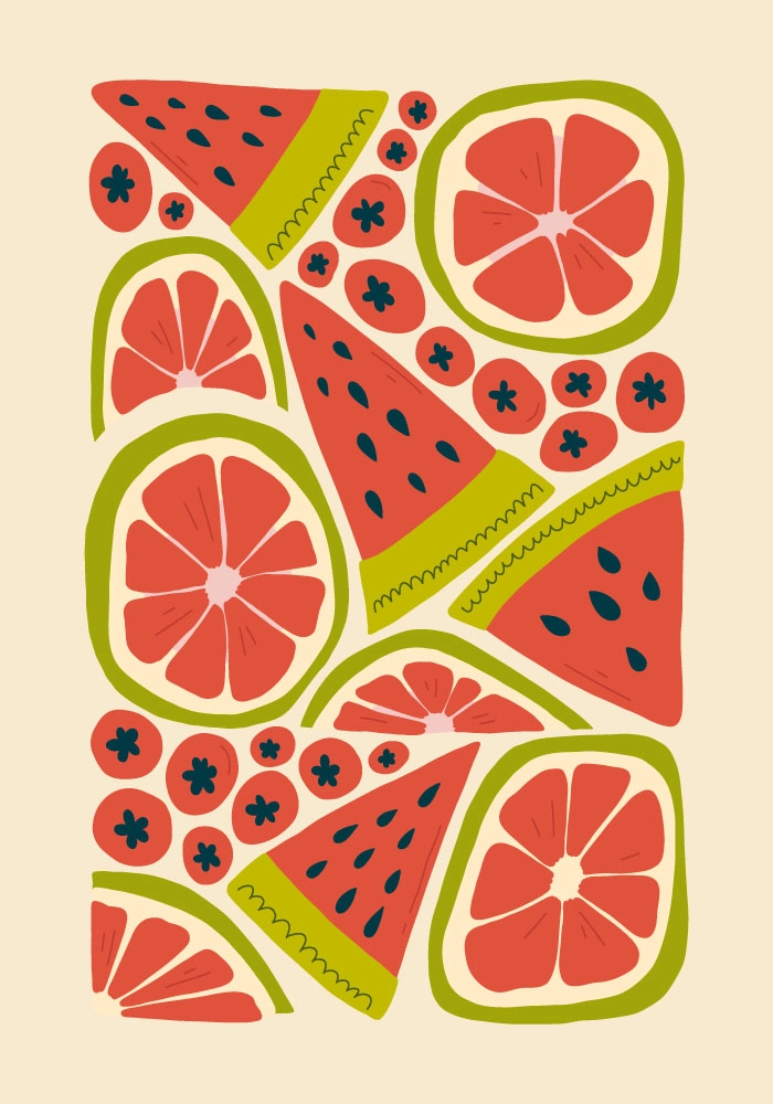 Πόστερ ABSTRACT WATERMELON