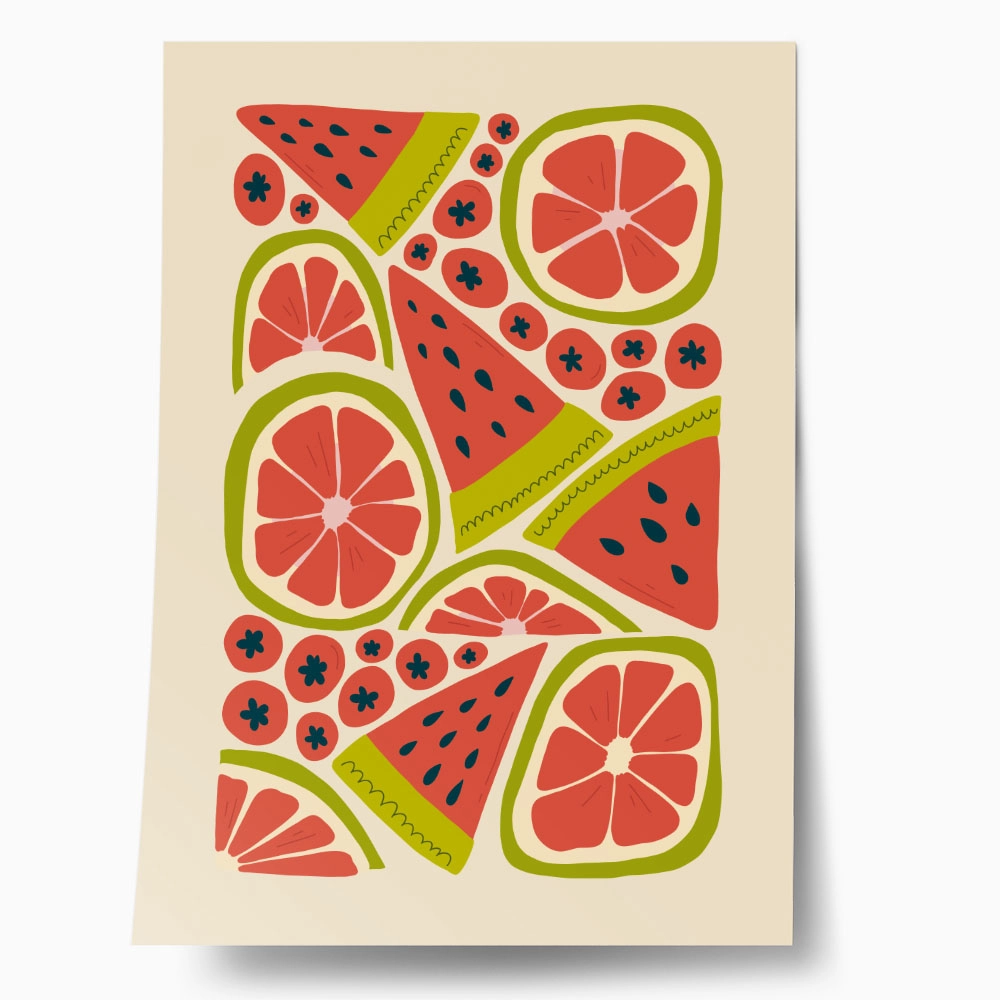 Πόστερ ABSTRACT WATERMELON