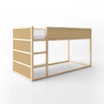 Αυτοκολλητα Επίπλων για Κρεβάτι KURA BAMBOO