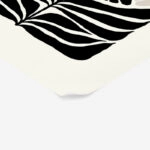 Πόστερ BLACK AND WHITE FLORAL 11