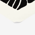 Πόστερ BLACK AND WHITE FLORAL 13