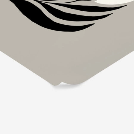 Πόστερ BLACK AND WHITE FLORAL 14 - Botanical - Λουλούδια Sticky 2