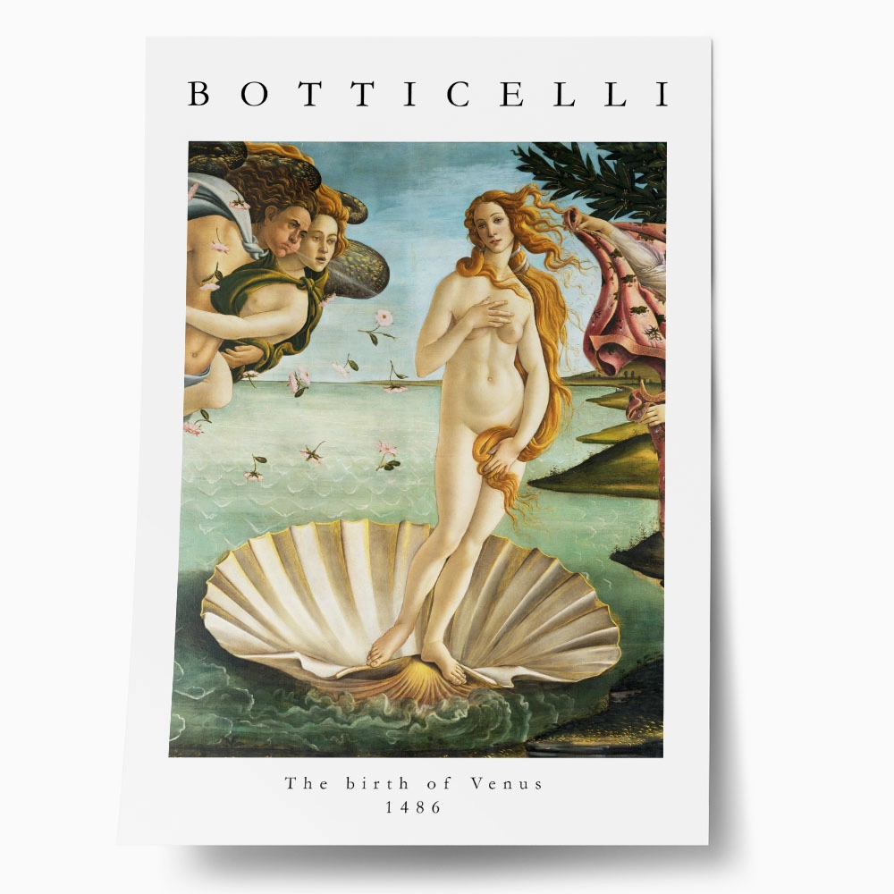 Πόστερ BOTTICELLI - THE BIRTH OF VENUS