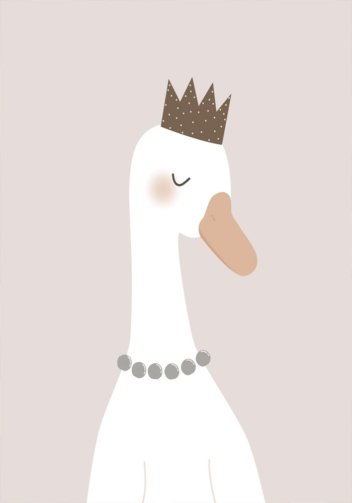Πόστερ CUTE GOOSE PRINCESS