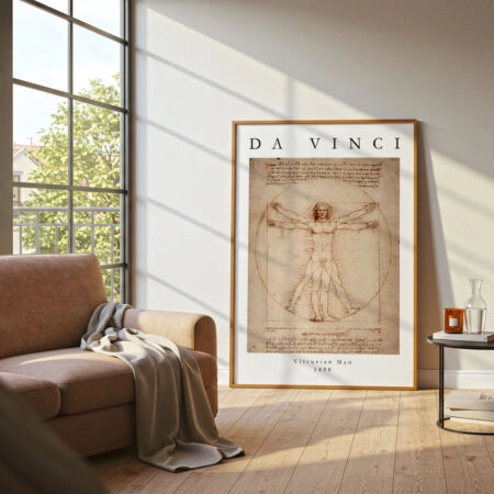 Πόστερ DA VINCI - VITRUVIAN MAN