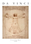 Πόστερ DA VINCI - VITRUVIAN MAN