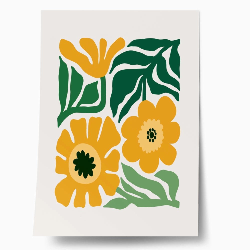Πόστερ DAISIES MATISSE STYLE