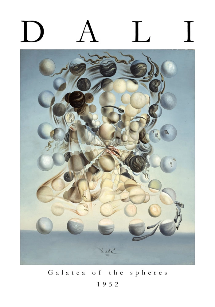 Πόστερ DALI - GALATEA OF THE SPHERES