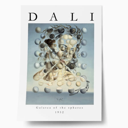 Πόστερ DALI - GALATEA OF THE SPHERES - Διασημοι Ζωγραφοι Sticky 1